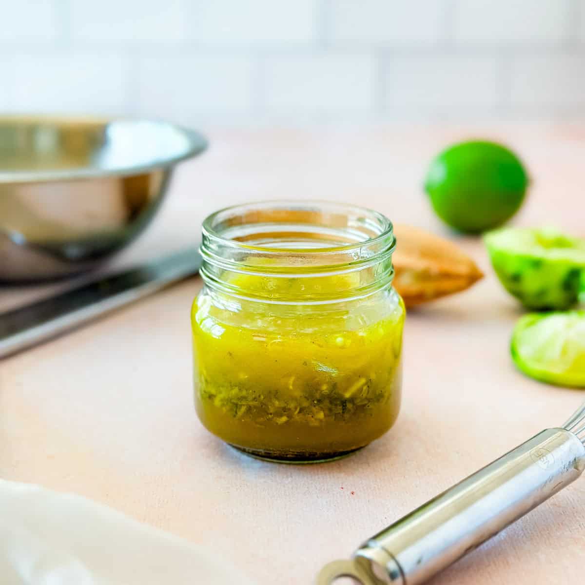 Simple Honey Lime Vinaigrette – Natalie Marble Cooks