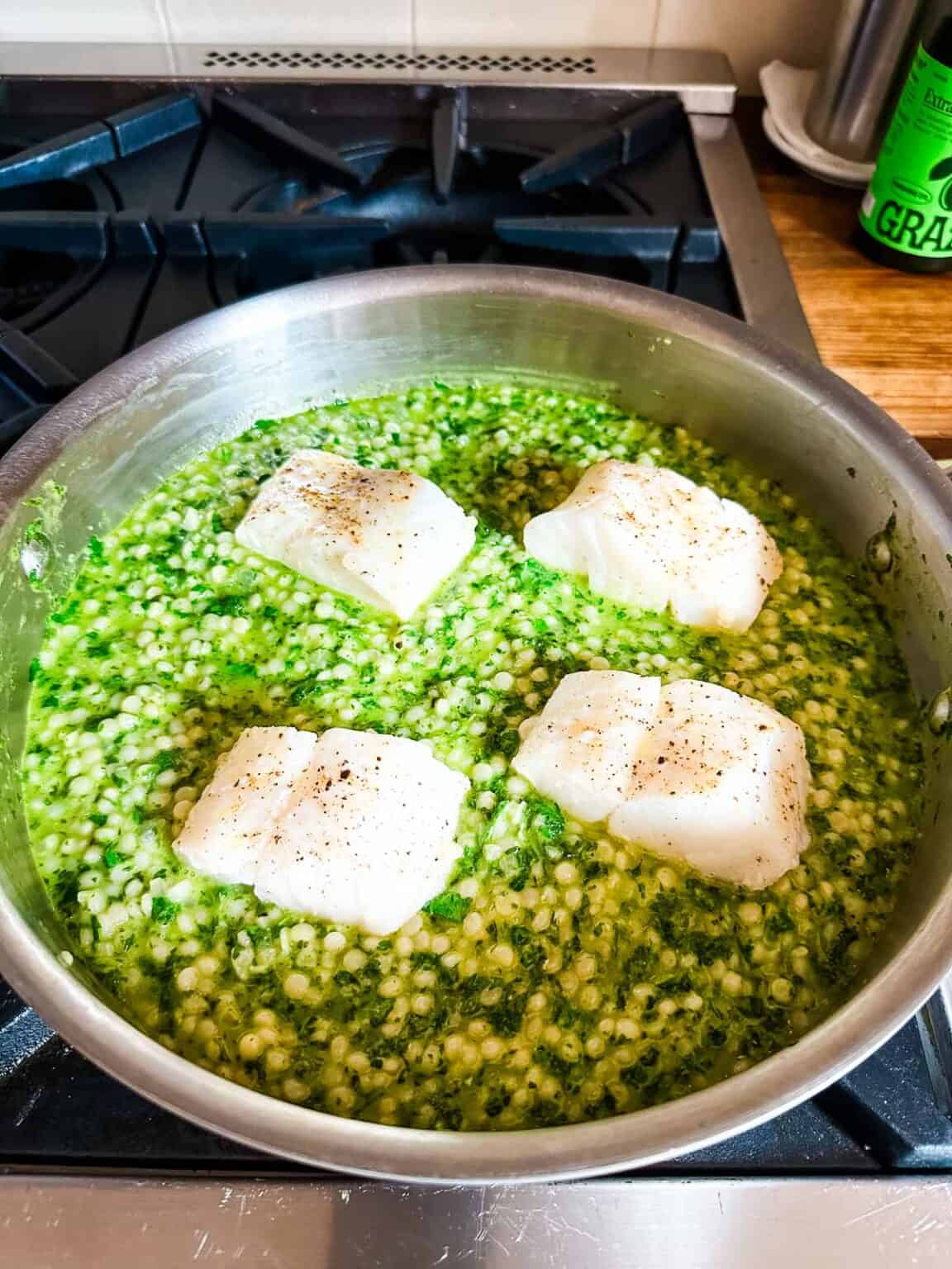 Marbled Cod Steamed Cod: A Delicious One Pan Recipe – Natalie Marble Cooks